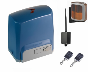 R-TECH SL1000KCEKIT-LA-BT Автоматика для откатных ворот SL1000AC.M KIT-LA-BT, комплект: привод, 2 пульта, Bluetooth-модуль, лампа