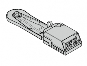 HORMANN 636763 Привод WA 300 S4 (для направляющих H4, HU4 (LH – RM ≤ 1560 мм), V6, VU6 (RM ≤ 2500 мм), направляющая