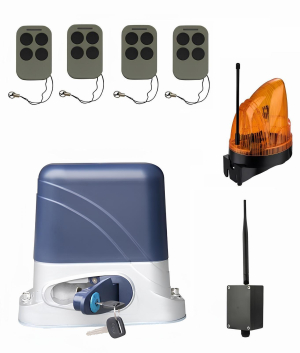 КОРН KSL-800KIT-L1K-BT-T4 Автоматика для откатных ворот KSL-800 KIT-L1K-BT-Т4, комплект: привод, 4 пульта, Bluetooth-модуль, лампа
