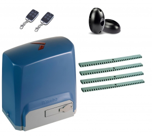 R-TECH SL1500KCEKIT-FK4 Автоматика для откатных ворот SL1500AC.M KIT-FK4, комплект: привод, 2 пульта, фотоэлементы, 4 рейки