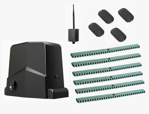 AN-MOTORS ARW-1000MKIT-KR6-BT-T4 Автоматика для откатных ворот ARW-1000MKIT KR6-BT-T4, комплект: привод, 4 пульта, 6 реек, Bluetooth-модуль