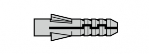 HORMANN 3001946 Пластмассовый дюбель 12