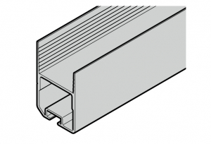 HORMANN 3093557 Замыкающий профиль NF 91, снизу (8100 мм)