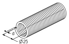 ALUTECH TN34x25RDx1400L - 403321100 Пружина растяжения для подъёмных секционных ворот TN34x25RDx1400L