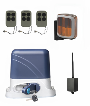 КОРН KSL-800KIT-L2K-BT-T3 Автоматика для откатных ворот KSL-800 KIT-L2K-BT-Т3, комплект: привод, 3 пульта, Bluetooth-модуль, лампа