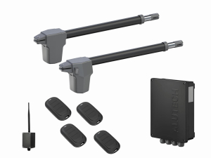 AN-MOTORS ATW-400KIT BT-T4 Автоматика для распашных ворот ATW-400KIT BT-T4, комплект: 2 привода, блок управления, 4 пульта,  Bluetooth-модуль