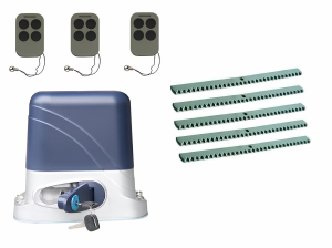 КОРН KSL-1300KIT-KR5-T3 Автоматика для откатных ворот KSL-1300 KIT-KR5-Т3, комплект: привод, 3 пульта, 5 реек