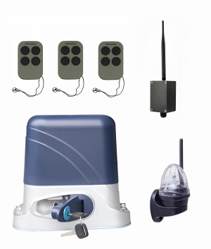 КОРН KSL-800KIT-L4K-BT-T3 Автоматика для откатных ворот KSL-800 KIT-L4K-BT-Т3, комплект: привод, 3 пульта, Bluetooth-модуль, лампа