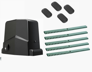AN-MOTORS ARW-600MKIT-KR5-T4 Автоматика для откатных ворот ARW-600MKIT KR5-T4, комплект: привод, 4 пульта, 5 реек