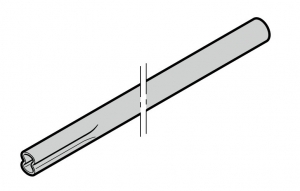 HORMANN 3051054 Торсионно-пружинный вал 25 мм × 2,25 мм (слева)