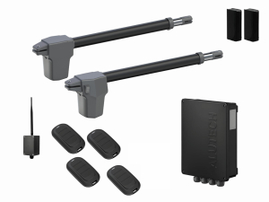 AN-MOTORS ATW-400KIT FA-BT-T4 Автоматика для распашных ворот ATW-400KIT FA-BT-T4, комплект: 2 привода, блок управления, 4 пульта, фотоэлементы, Bluetooth-модуль