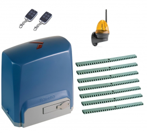 R-TECH SL1000KCEKIT-LK7 Автоматика для откатных ворот SL1000AC.M KIT-LK7, комплект: привод, 2 пульта, лампа, 7 реек