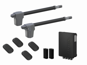 AN-MOTORS ATW-400KIT FA-T4 Автоматика для распашных ворот ATW-400KIT FA-T4, комплект: 2 привода, блок управления, 4 пульта, фотоэлементы