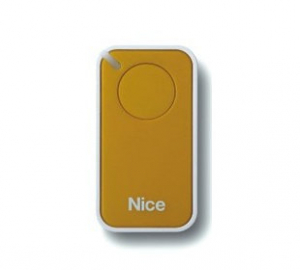 NICE INTI1Y Пульт ДУ INTI 1к с динамическим кодом (yellow), для ворот и шлагбаумов