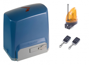 R-TECH SL1000KCEKIT-L Автоматика для откатных ворот SL1000AC.M KIT-L, комплект: привод, 2 пульта, лампа