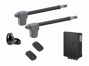 AN-MOTORS ATW-400KIT F Автоматика для распашных ворот ATW-400KIT F, комплект: 2 привода, блок управления, 2 пульта, фотоэлементы