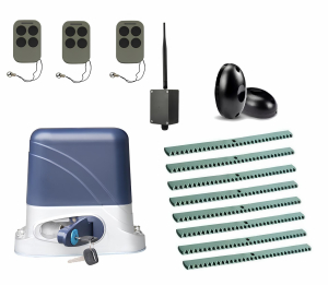 КОРН KSL-800KIT-FK8-BT-T3 Автоматика для откатных ворот KSL-800 KIT-FK8-BT-Т3, комплект: привод, 3 пульта, Bluetooth-модуль, фотоэлементы, 8 реек