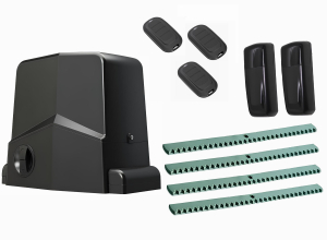 AN-MOTORS ARW-600MKIT-F4-T3 Автоматика для откатных ворот ARW-600MKIT F4-Т3, комплект: привод, фотоэлементы, 3 пульта, 4 рейки