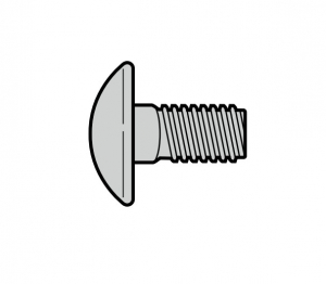 HORMANN 3043236 Винт с полукруглой головкой (M8 × 25)