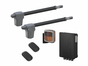 AN-MOTORS ATW-400KIT LA Автоматика для распашных ворот ATW-400KIT LA, комплект: 2 привода, блок управления, 2 пульта, лампа