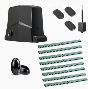 AN-MOTORS ARW-600MKIT-FK8-BT-T3 Автоматика для откатных ворот ARW-600MKIT FK8-BT-Т3, комплект: привод, фотоэлементы, 3 пульта, 8 реек, Bluetooth-модуль