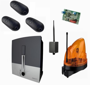 CAME BXL04AGS KIT-LK2-BT-T3 Автоматика для откатных ворот BXL04AGS KIT-LK2-BT-Т3, комплект: привод, радиоприемник, 3 пульта, лампа, Bluetooth-модуль
