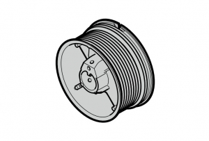 HORMANN 3086200 Барабан для троса, размер 2 Направляющие N, ND, NS, NH, L, LD (справа)