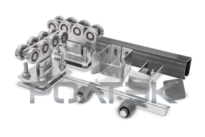 РОЛТЭК МИКРО5,3-Ц-РОЛТЭК-компл Комплектующие для откатных (сдвижных) ворот весом до 350 кг или шириной 3,5 м балка оцинкована (набор-комплект)