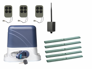 КОРН KSL-1300KIT-KR5-BT-T3 Автоматика для откатных ворот KSL-1300 KIT-KR5-BT-Т3, комплект: привод, 3 пульта, Bluetooth-модуль, 5 реек