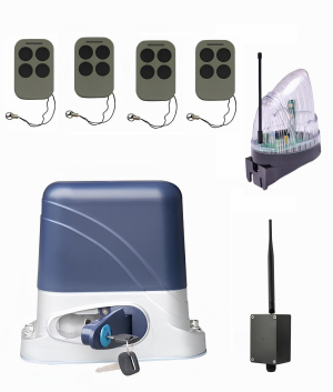 КОРН KSL-800KIT-L5K-BT-T4 Автоматика для откатных ворот KSL-800 KIT-L5K-BT-Т4, комплект: привод, 4 пульта, Bluetooth-модуль, лампа