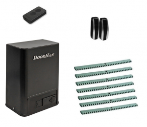 DOORHAN SL-800PROKIT-F7-T1 Автоматика для откатных ворот DOORHAN SLIDING-800PROKIT-F7-T1, комплект: привод, пульт, фотоэлементы, 7 реек