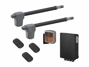 AN-MOTORS ATW-400KIT LA-Т3 Автоматика для распашных ворот ATW-400KIT LA-Т3, комплект: 2 привода, блок управления, 3 пульта, лампа