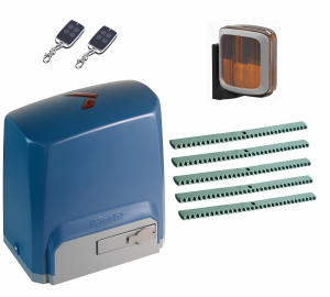 R-TECH SL1000KCEKIT-LA5 Автоматика для откатных ворот SL1000AC.M KIT-LA5, комплект: привод, 2 пульта, лампа, 5 реек 
