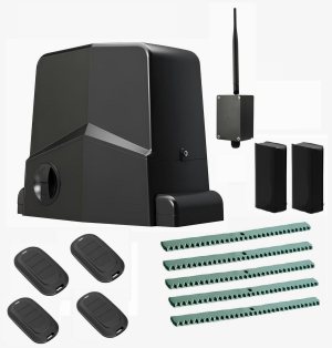 AN-MOTORS ARW-600MKIT-FA5-BT-T4 Автоматика для откатных ворот ARW-600MKIT FA5-BT-T4, комплект: привод, фотоэлементы, 4 пульта, 5 реек, Bluetooth-модуль