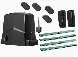 AN-MOTORS ARW-1000MKIT-F4-BT-T4 Автоматика для откатных ворот ARW-1000MKIT F4-BT-T4, комплект: привод, фотоэлементы, 4 пульта, 4 рейки, Bluetooth-модуль