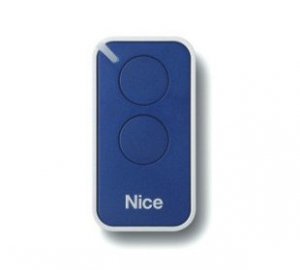 NICE INTI2B Пульт ДУ INTI 2к с динамическим кодом (blue), для ворот и шлагбаумов
