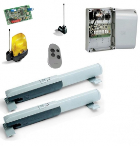 CAME ATI 5024N KIT-L1 Автоматика для распашных ворот CAME ATI 5024N KIT-L1, комплект: 2 привода, радиоприемник, пульт, антенна, лампа, блок управления