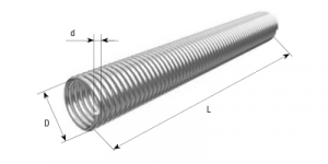 DOORHAN 36005/mL/RAL7004 Пружина окрашенная 152-10,5 левая для подъёмных секционных ворот