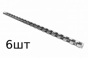 КОРН G1S-6 Гребенка 1 метр из нержавеющей стали для полосовой ПВХ завесы (6 шт)