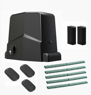 AN-MOTORS ARW-1000MKIT-FA5-T3 Автоматика для откатных ворот ARW-1000MKIT FA5-Т3, комплект: привод, фотоэлементы, 3 пульта, 5 реек