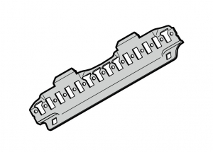 HORMANN 4015133 Зажимная прокладка для направляющей Z (RAL 9002)