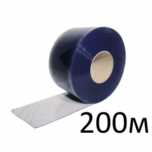 КОРН FLM300-200 Полосовая ПВХ завеса морозостойкая 300х3 мм, 4 рулона 200 м