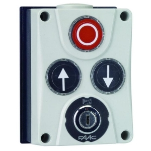 FAAC 402500 Панель управления XB300 3х кнопочная с ключом