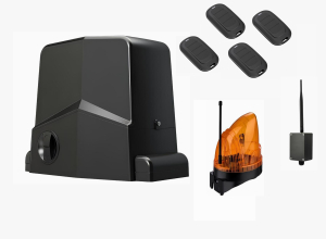 AN-MOTORS ARW-1000MKIT-1LK-BT-T4 Автоматика для откатных ворот ARW-1000MKIT 1LK-BT-T4, комплект: привод, сигнальная лампа, 4 пульта, Bluetooth-модуль