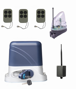 КОРН KSL-1300KIT-L5K-BT-T3 Автоматика для откатных ворот KSL-1300 KIT-L5K-BT-Т3, комплект: привод, 3 пульта, Bluetooth-модуль, лампа