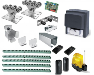 CAME KIT SOLE SE03+STAGE SZ6-CAME + BX608AGS Комплектующие для откатных ворот весом до 350 кг или шириной до 4 м балка оцинкована (набор-комплект) с автоматикой CAME BX608AGS