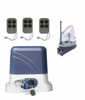 КОРН KSL-800KIT-L5K-T3 Автоматика для откатных ворот KSL-800 KIT-L5K-Т3, комплект: привод, 3 пульта, лампа
