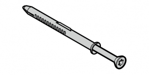 HORMANN 4004078 Комплект: дюбель для рамы угловой коробки боковой двери (FUR 8 × 100 T (8 шт.))