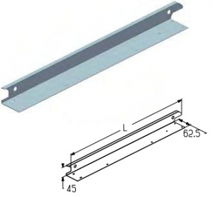 ALUTECH EC-625R - 401390210 Накладка боковая EC-625R для подъёмных секционных ворот