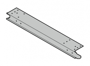 HORMANN 4004944 Торцевая накладка для установленной заподлицо фальш-панели, тип BF (верхняя секция ворот) (справа)
